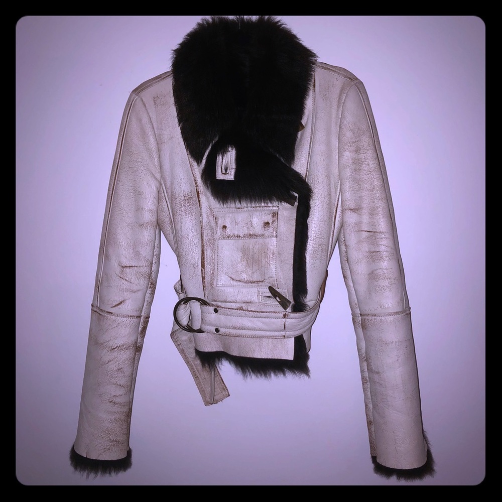 Vintage Fur/Leather Coat